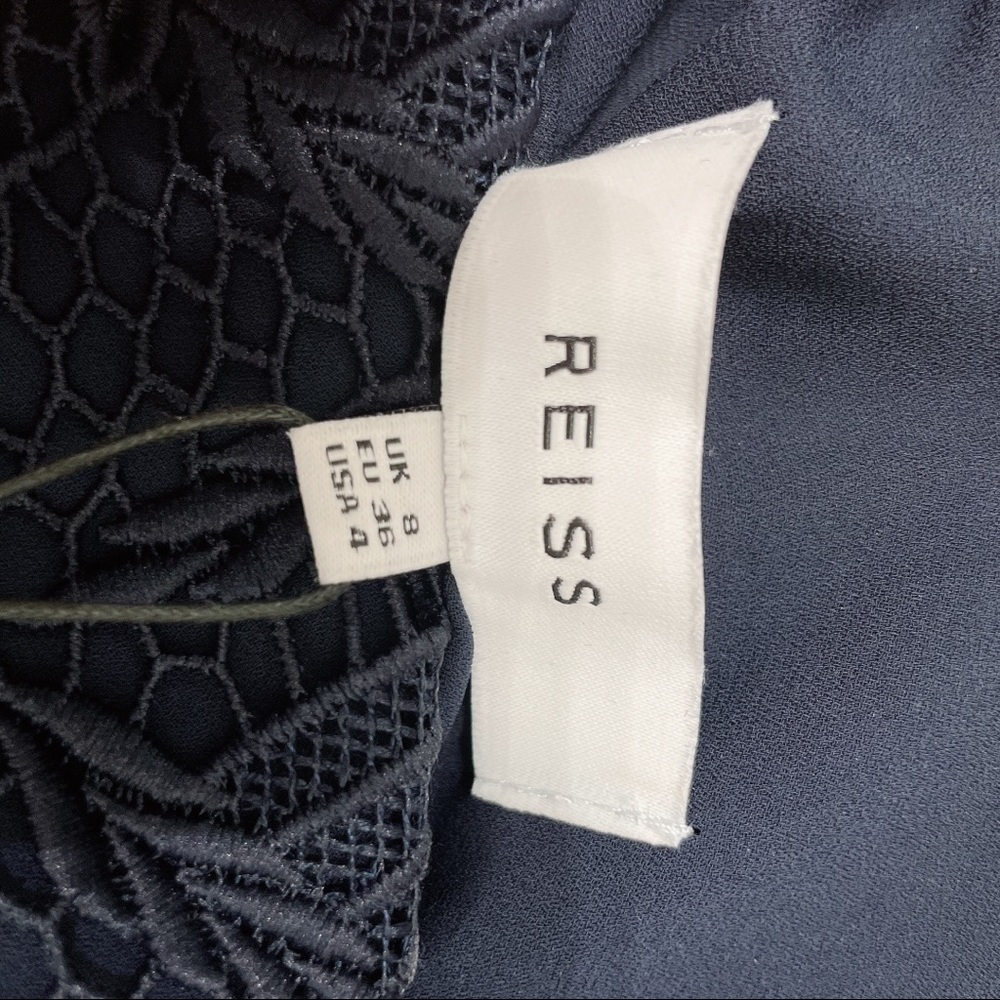 Reiss Rayna Wrap Front Dress - Picture 8 of 9